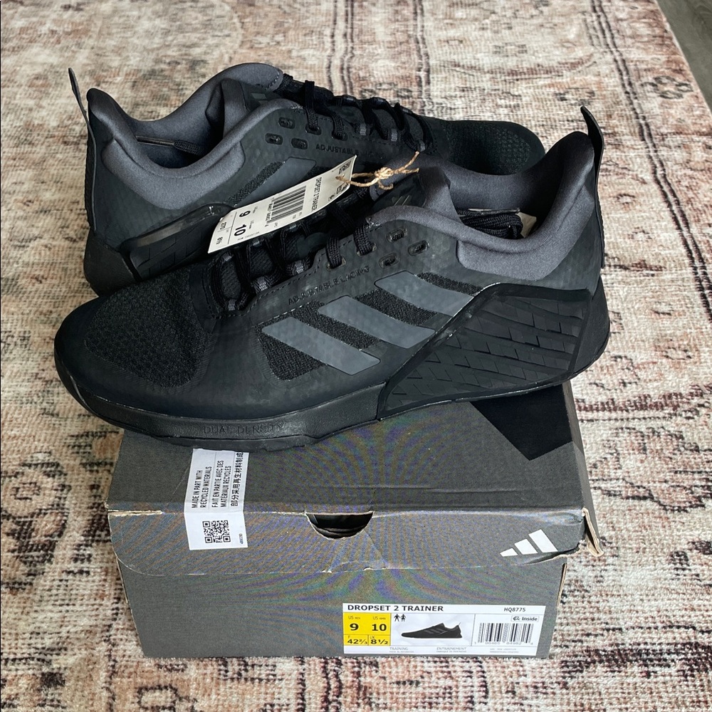 Adidas Men's Black Dropset 2 Trainer Shoes